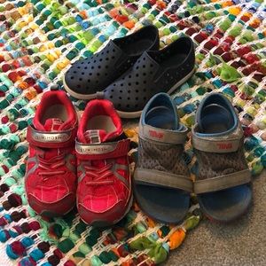 Three Pairs Of Shoes Size 10